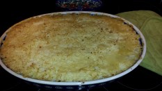 Shepherd's pie cooked